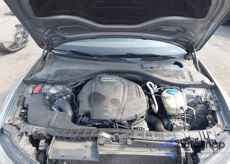 2016 Audi A6 2.0T Premium Plus z USA, uszkodzony, nr VIN WAUGFAFCXGN093334